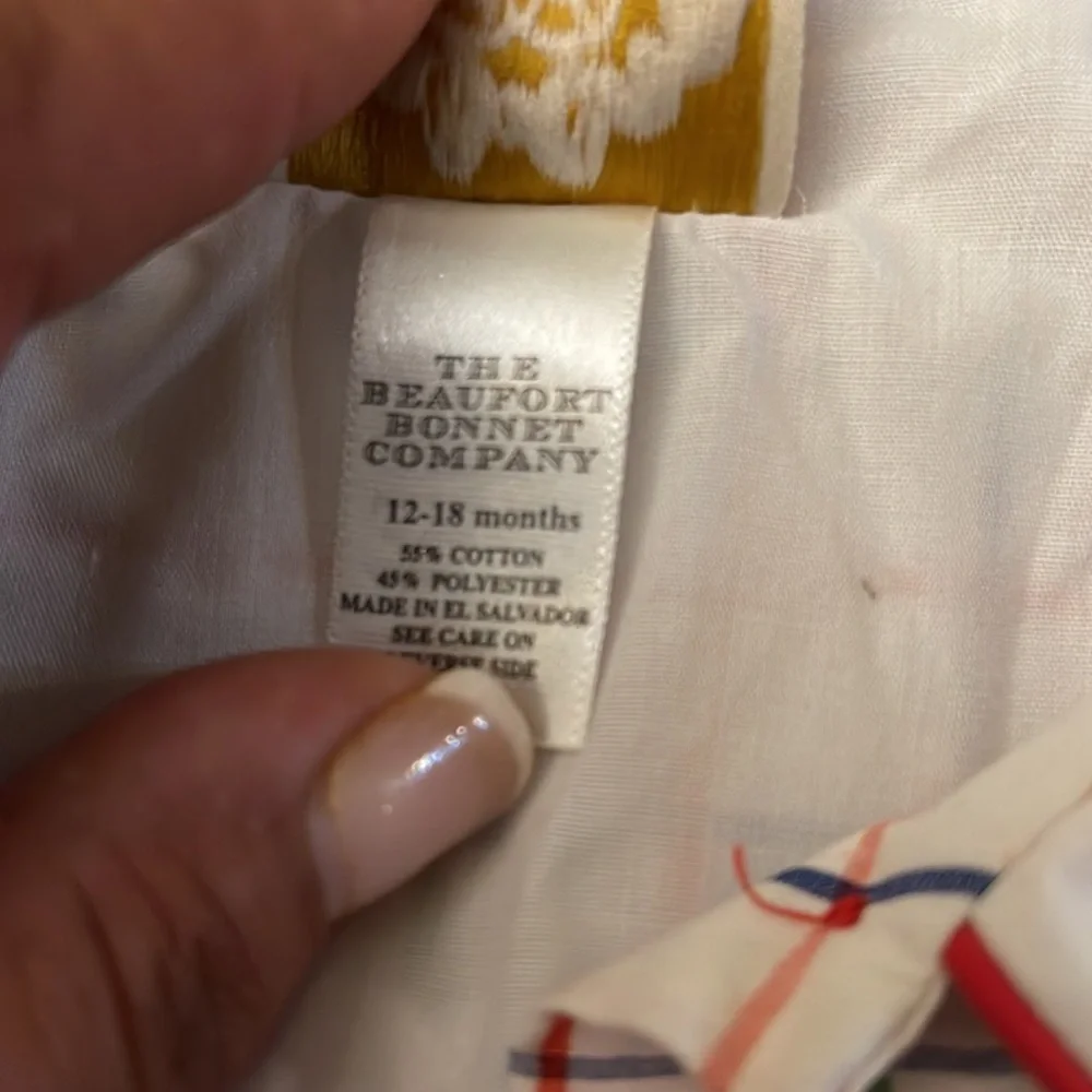 THE BEAUFORT BONNET COMPANY button down teacher dress
